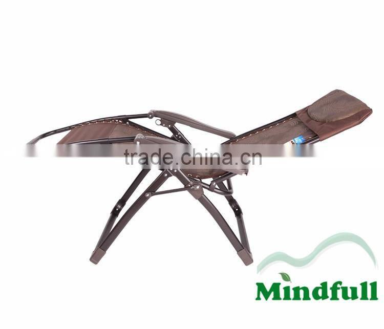 OEM Wholesale Garden Zero Gravity Deck Chair Cheap Metal Beach Deck Chair