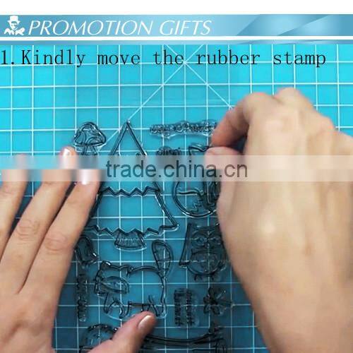 Zhejiang Cheapest Adventure Series Carton Paid Rubber Stamp