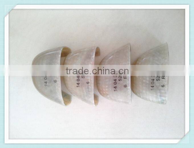 Fiberglass toe cap for labor shoes in dongguan factory