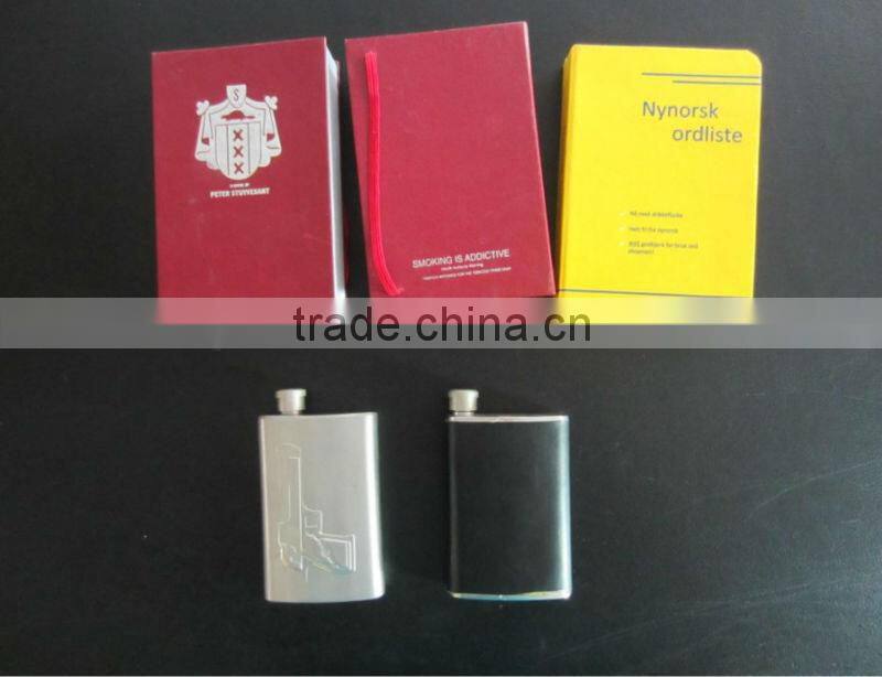 Factory supply stainless steel wine cup with HIP FLASK