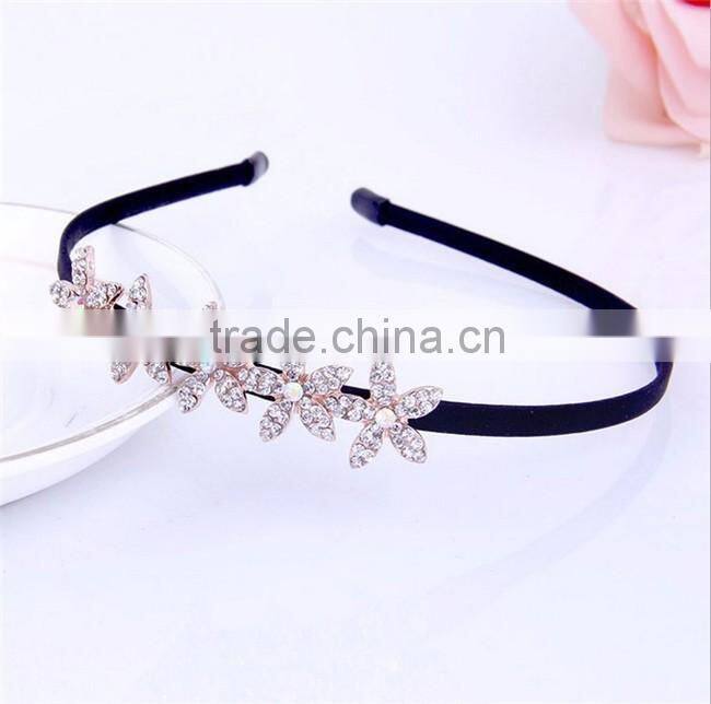 Fashion Korean Pearl Headband, Rhinestone Headband For Ladies