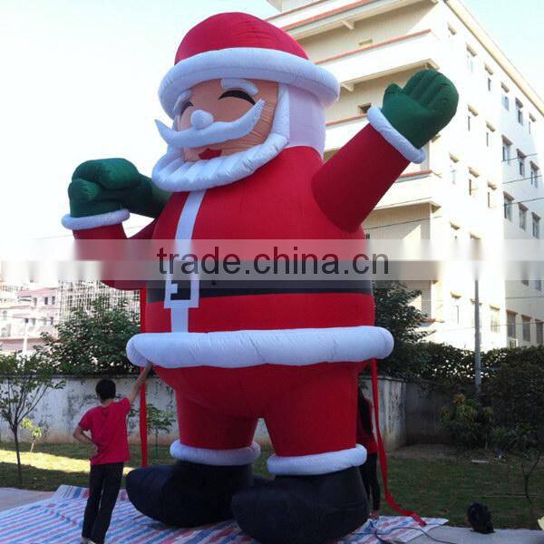 Beautiful professional inflatable abominable snowman christmas decoration