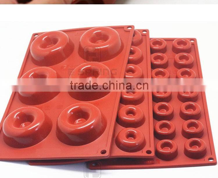 6 Cavity Silicone Bundt Cake Pan, Muffin, Cupcake, Brownie Mold