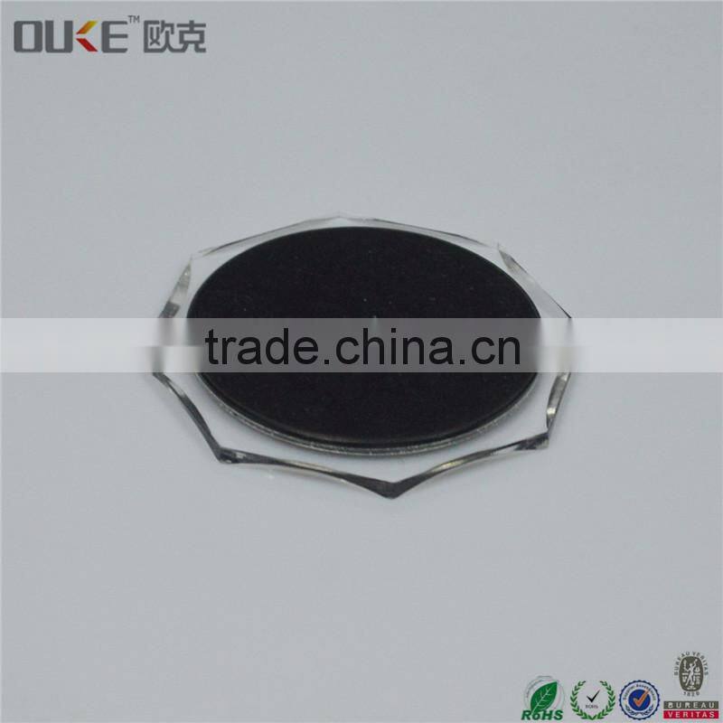 2016 hot selling clear acrylic drink coasters