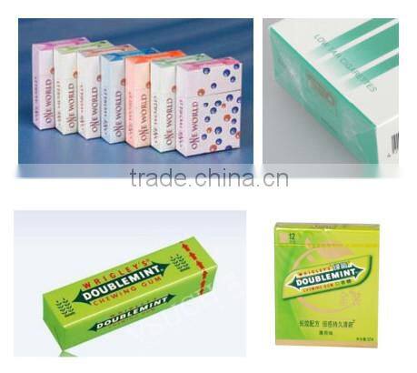 Automatic cellophane overwrapping machine