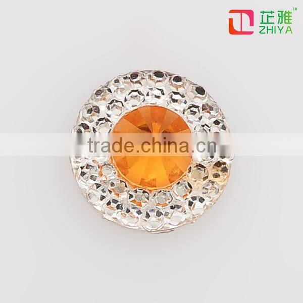 2014 fashion resin rhinestone beads jewelry accessory