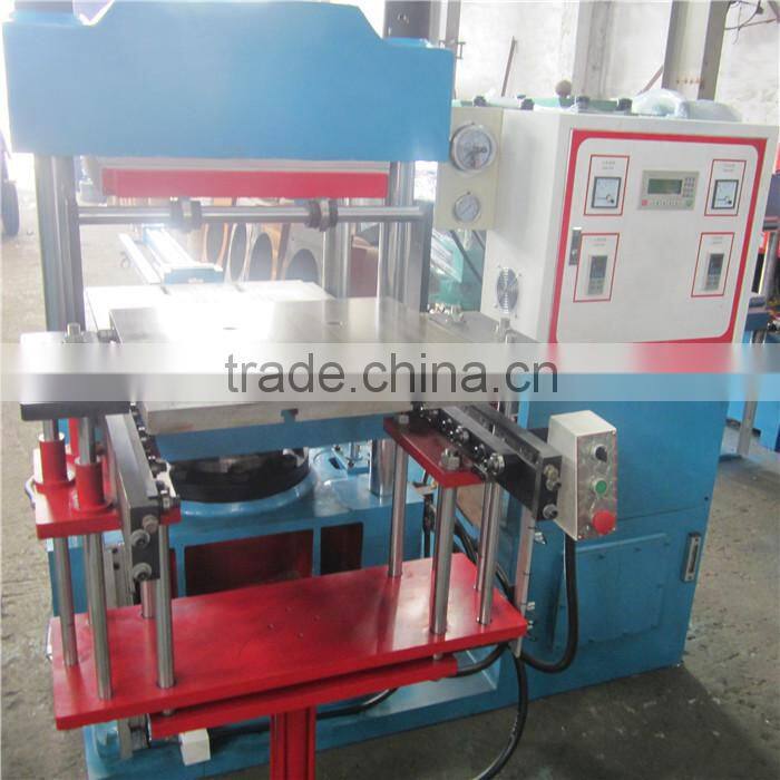 Fully automatic push and pull mold rubber vulcanizing machine