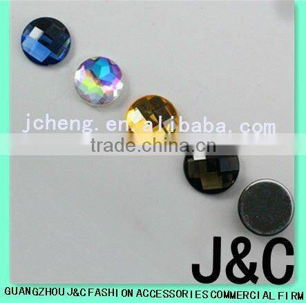 Acrylic stone for garment accessory