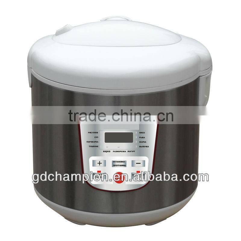 duble non stick coated inner pot oval rice cooker