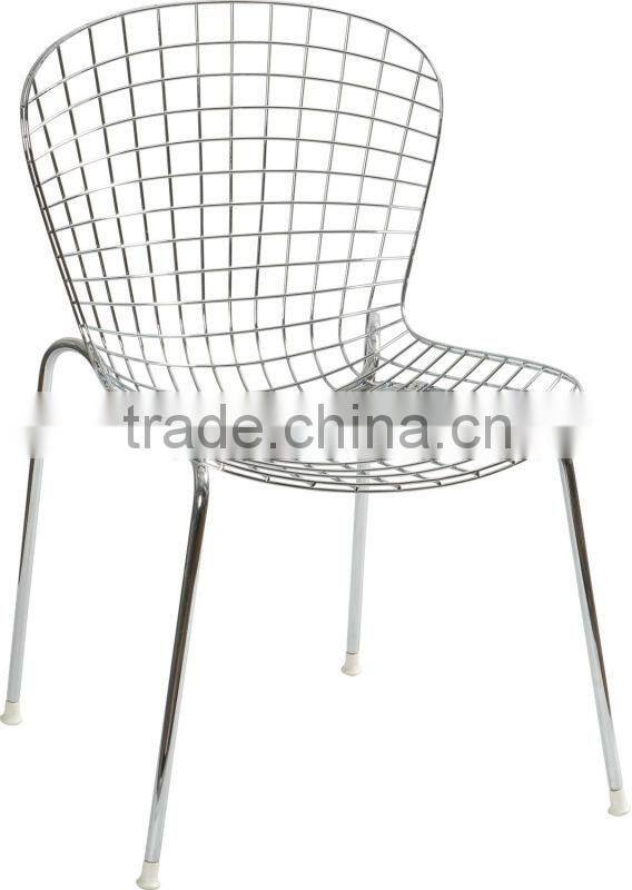 Classic Metal Diamand Bertoia Wire Chair