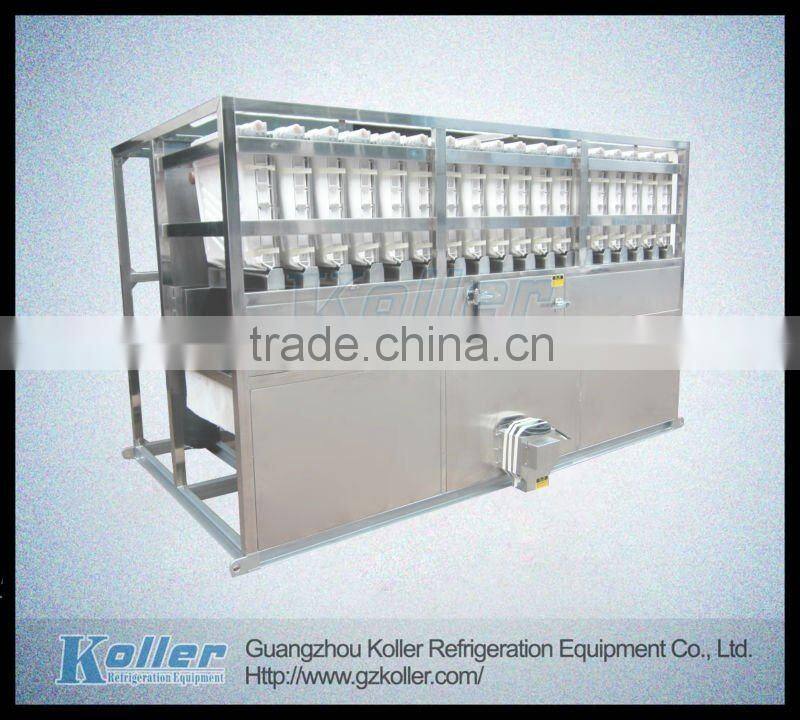 5 Tons Food-grade Ice Cube Machine With Paking System