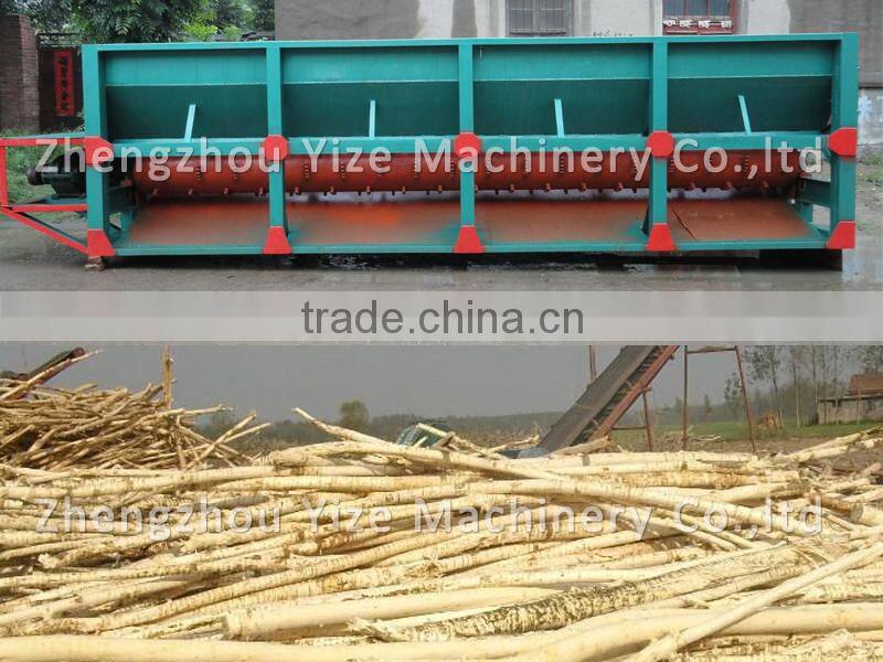 Widely used in forest wood debarker/ wood logs debarking machine