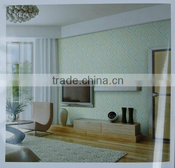 Chinese cheap Italy design 3d vinyl wallpaper for living room