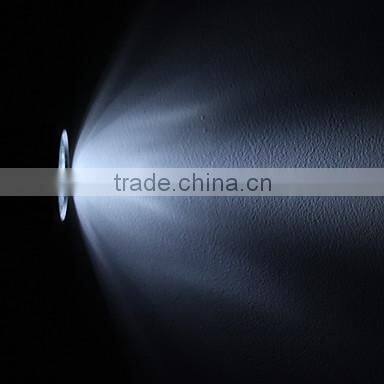 aluminum led solar power flashlight