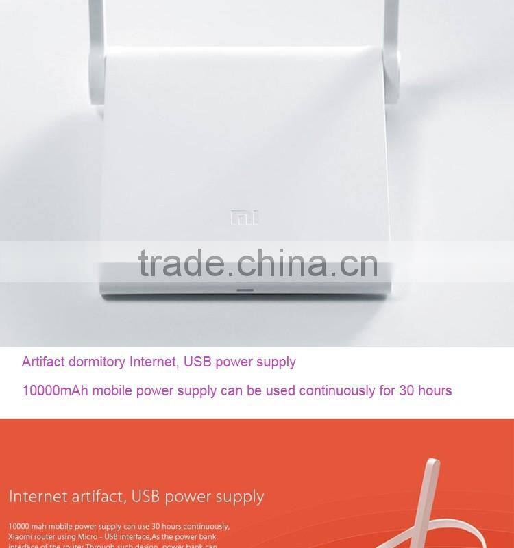 XiaoMi Mi WiFi Router Youth Edition 2.4GHz Band 300Mbps 16M Flash 64MB DDR2 Support Wall Through Model for iPhone 6S/6S Plus/6/6