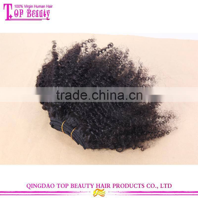 Cheap wholesale top quality raw indian hair extensions 100% unprocessed virgin indian kinky curly remy hair weave