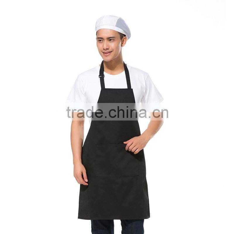 Latest Restaurant Hotel french Bib adjustable Chef Apron uniform