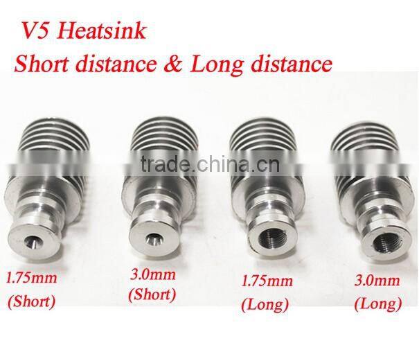 3D printer E3D V5 all-metal heatsink radiator fins universal for short & long distance