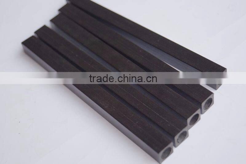 Juli professional supplier pultruled carbon fiber square round tube, carbon fiber tube profiles