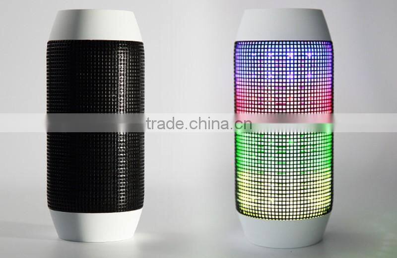 2016 best horn speaker , Fasion bluetooth speaker with flashing light , Good music speaker bluetooth for the parting.
