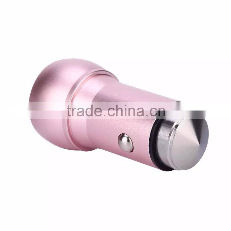 Promotional portable dual USB car charger adapter for Mobile Phone car charger