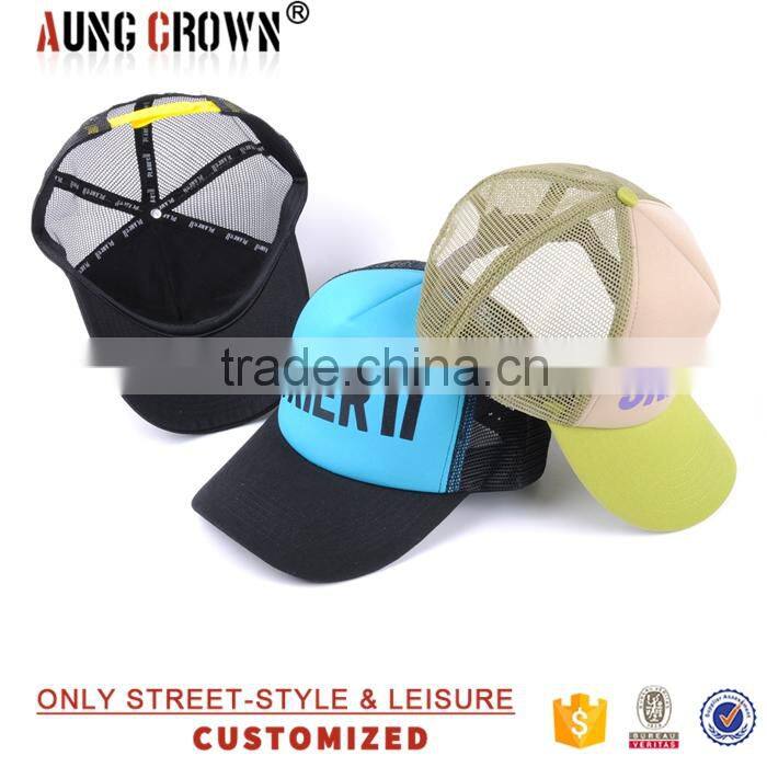 wholesale cotton custom trucker hat