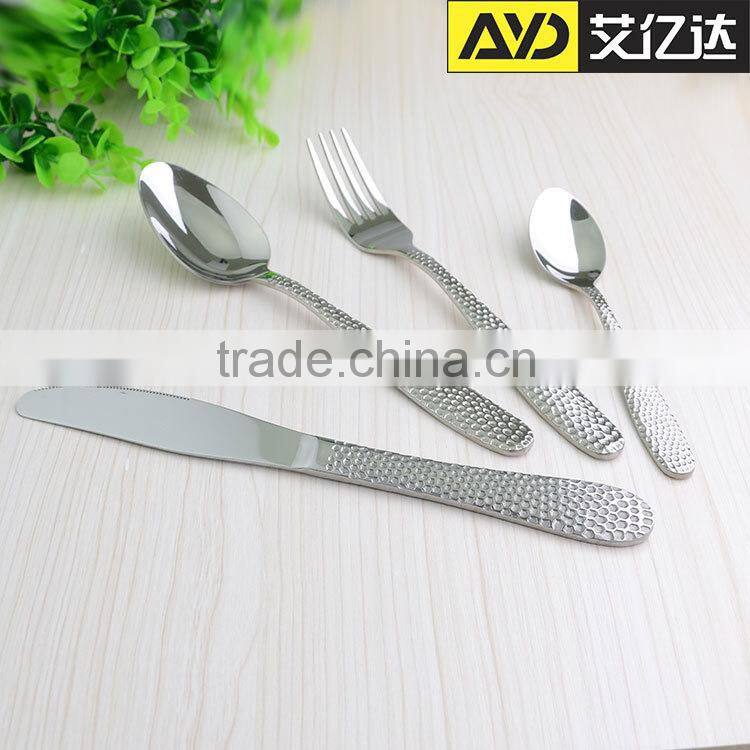 Spoon and Fork set! supreme quality jieyang stainless flatware