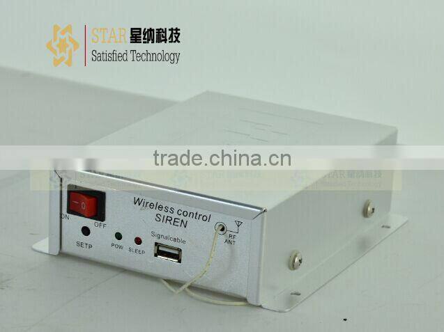 Factory price high output 200w wireless car siren police alarm amplifier AS-880B