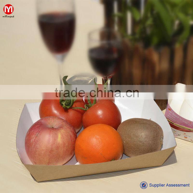 New food grade chinese cardboard trays for food