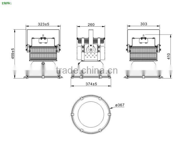 Manufacturer good heat dissipation 5years warranty high quality CE ROHS Approved Manufacturer 100lm/W led highbay light