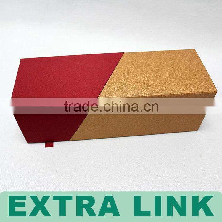 China manufacturer paper red wine tube box ,creative cyclinder packaging
