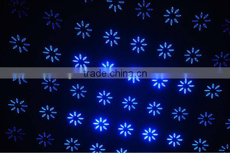 Professional Blue Animation twinkling DJ Disco laser lighting show equipment