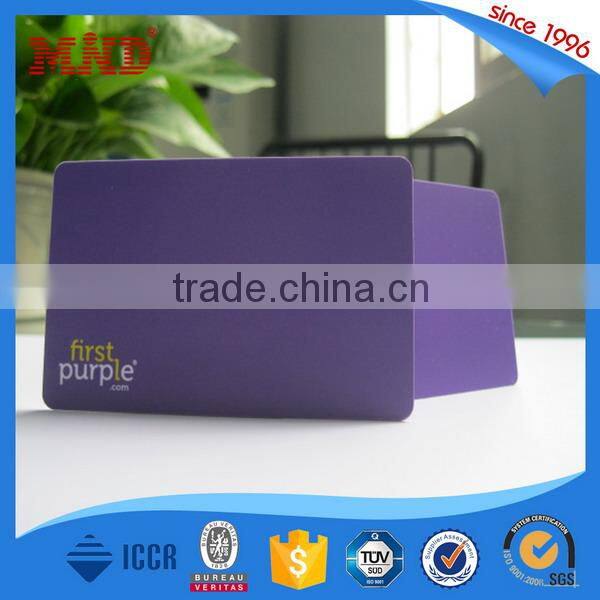 MDP15 custom printing membership card/custom credit cards size pvc magnetic card