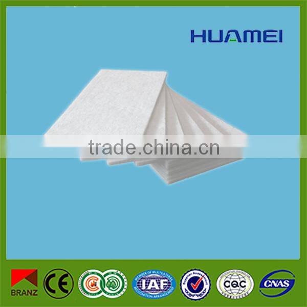 no harmful formaldehyde free white glass wool board