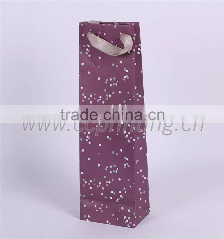 2016 New Luxury Shopping Paper Bag for Cloth