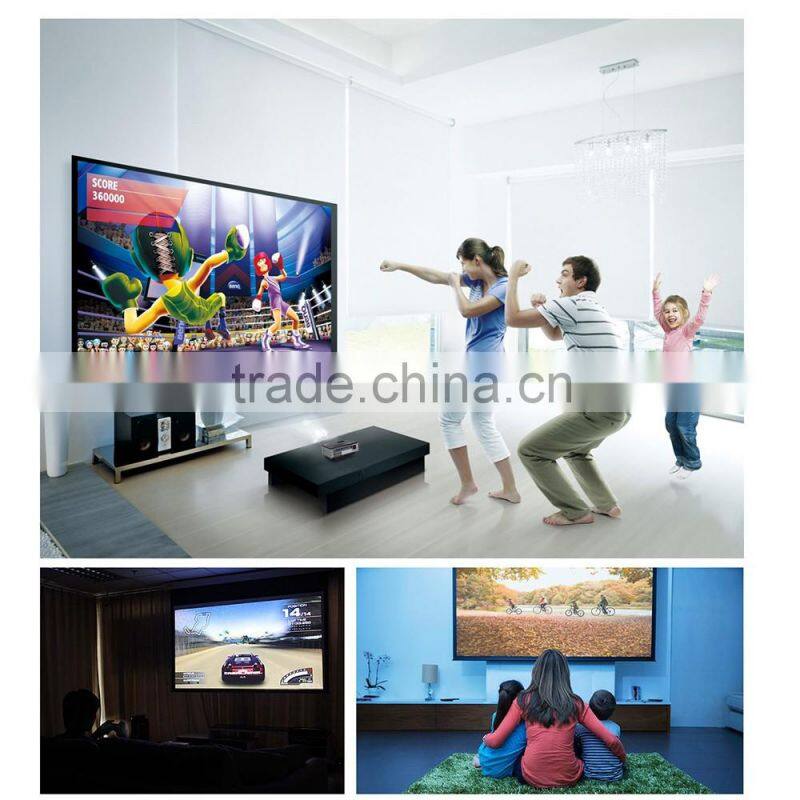 smart video 1500Lumens digital cheap lcd mini projector