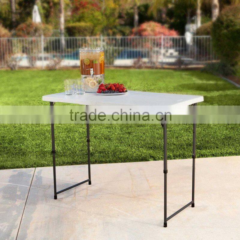 Outdoor folding Stainless Steel dining table
