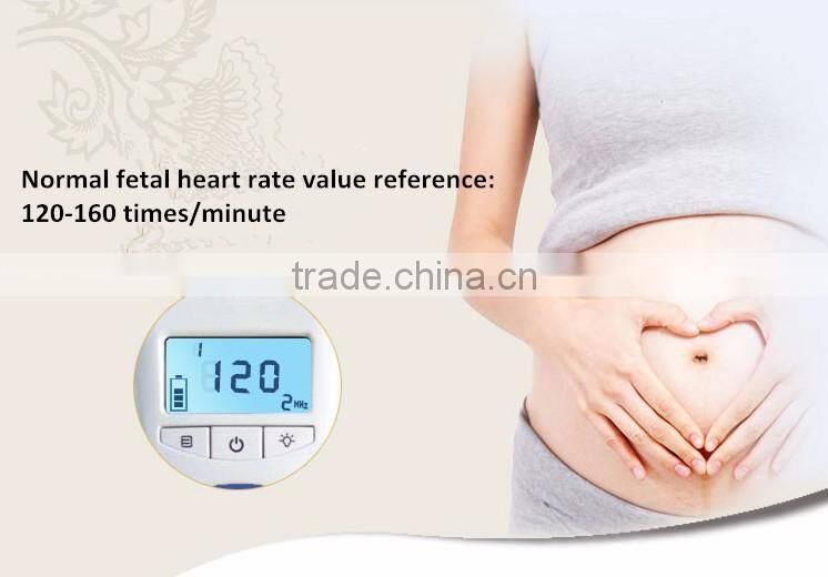 CE/ISO/FDA Approved Medical High Quality Fetal Doppler