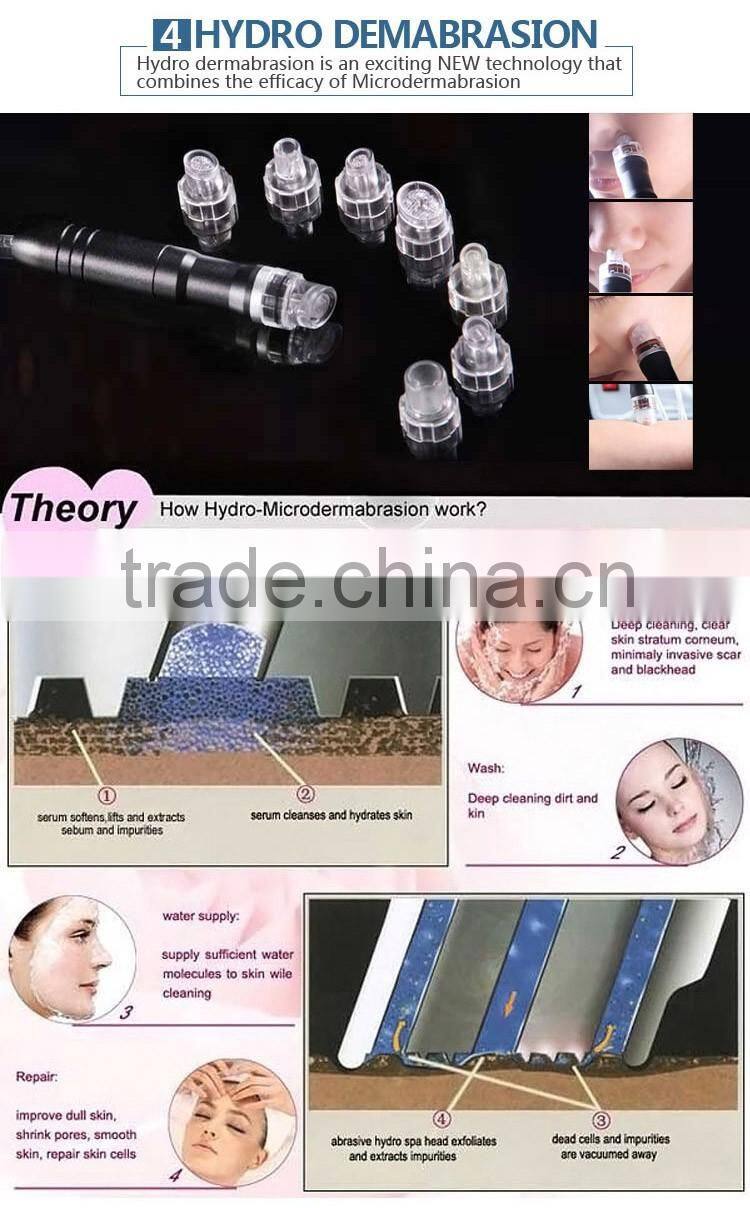 7 in 1 BIO diamond peeling dermabrasion oxygen therapy facial machine for sale