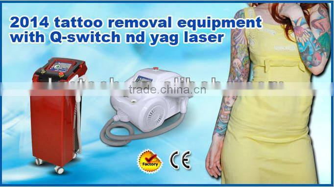 Hot Selling Nd-YAG Laser Q-Switch Tattoo Removal Machine Price