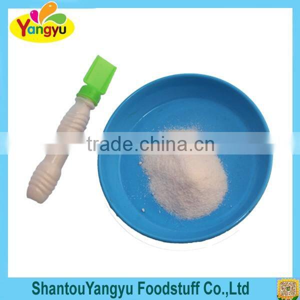 Design packing in different bottle sour fruit flavor juice powder