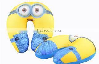 Cute Minions U Shape Bean Neck Pillow Pattern