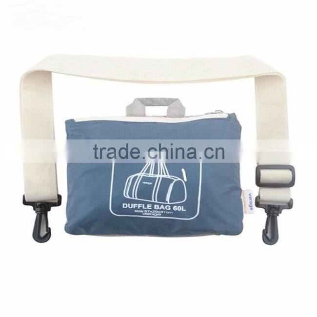 Promotional custom foldable nylon travel bag