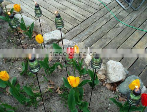 Mini Mason Canning Fruit Jar Garden Patio Stakes NO LAMPS