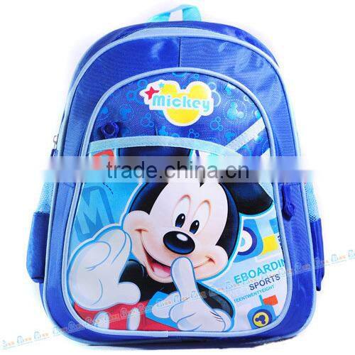 2014 fashion campus backpack, factory OEM schoolbag, polyster schoolbag(BXDXT006)
