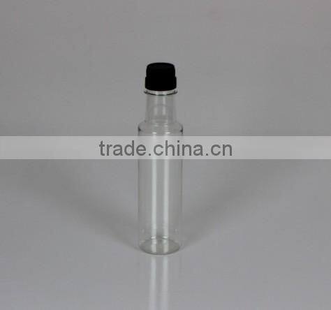round cooking oil PET packing bottle for 250ml 500ml
