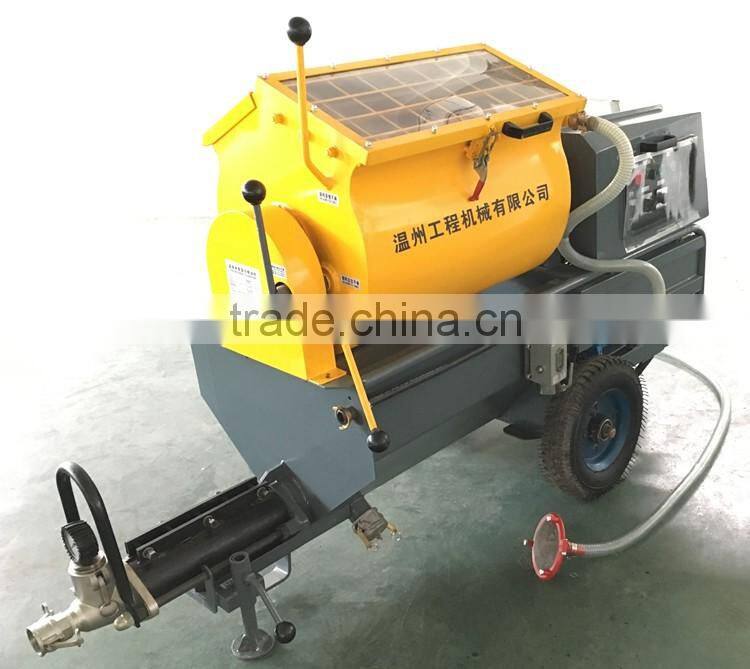Cement Mortar Mixing Pumping Screeding Grouting Spraying Wall Plastering Rendering Machine