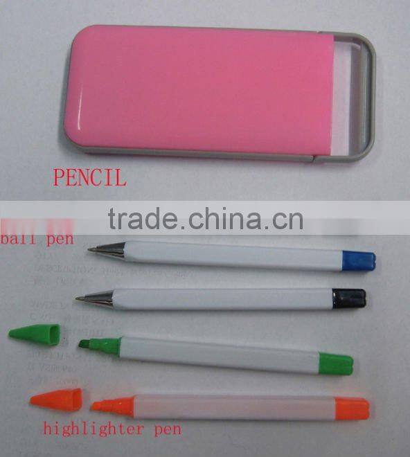 pen in a box plastic promotional gift