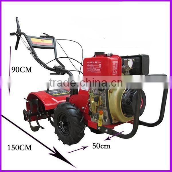 hot sale 296cc 178F Diesel Engine Tiller Cultivator