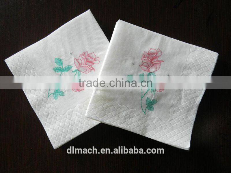 China Manufacturer Automatic Folding, Printing and Serviette Making Machine